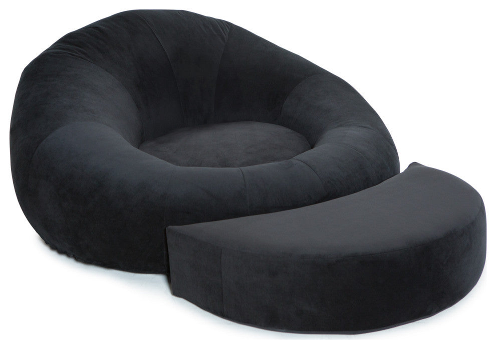 Seatcraft Cuddle Fabric Seat, Black