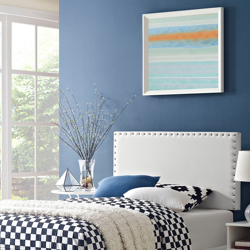 Phoebe Twin Upholstered Vinyl Headboard