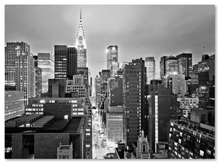 'New York Skyline 2' Canvas Art by Preston