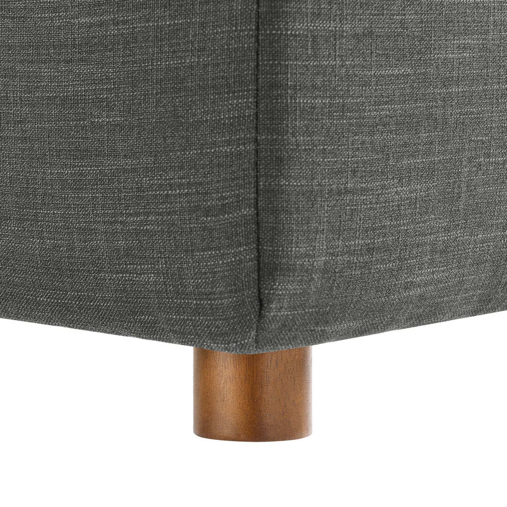 Gray Commix Down Filled Overstuffed 2 Piece Sectional Sofa Set