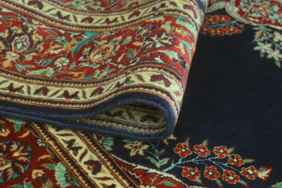 Heirloom Naseer Park Red/Light Green Rug, 4'3x6'9