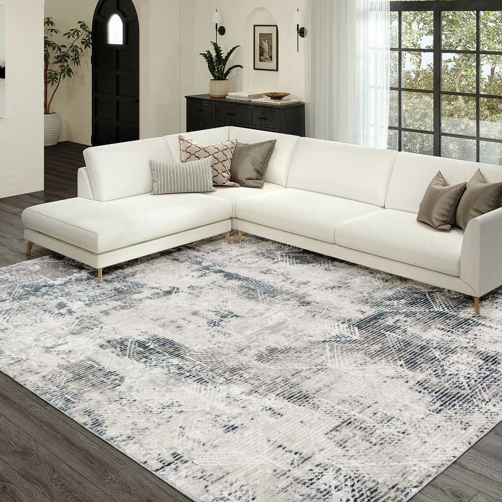 Rhodes RR1 Gray 9' x 13' Rug