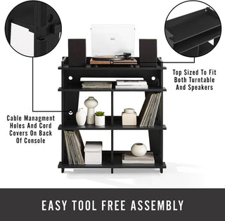 Soho Record Storage Console In Black