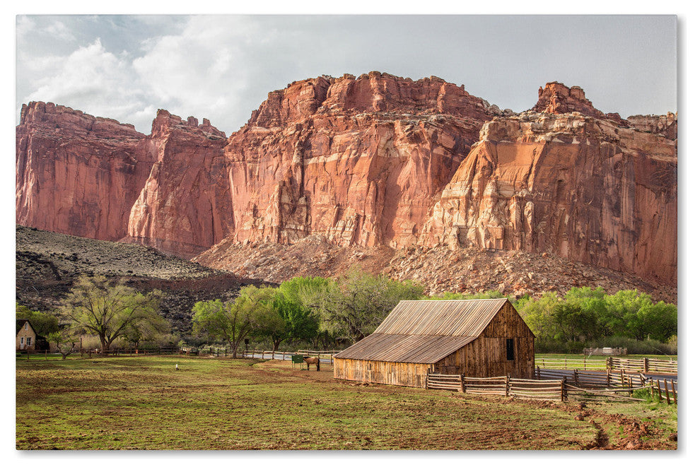 'Capitol Reef Scenic' Canvas Art by Pierre Leclerc