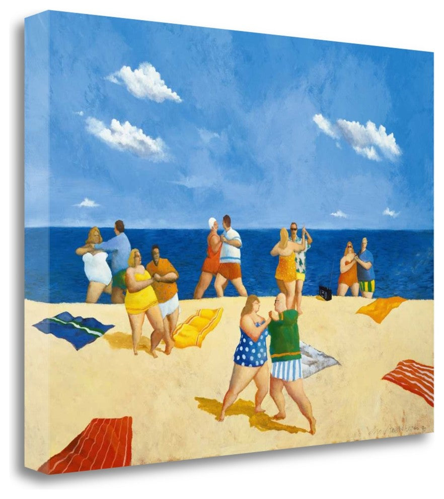 "Tango Beach" By Michael Paraskevas, Giclee Print on Gallery Wrap Canvas