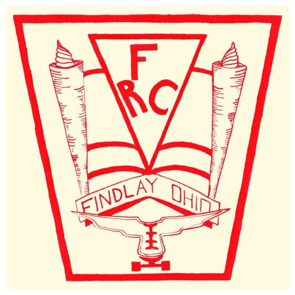 "Findlay Roller Club" Digital Paper Print by Retrorollers, 24"x24"