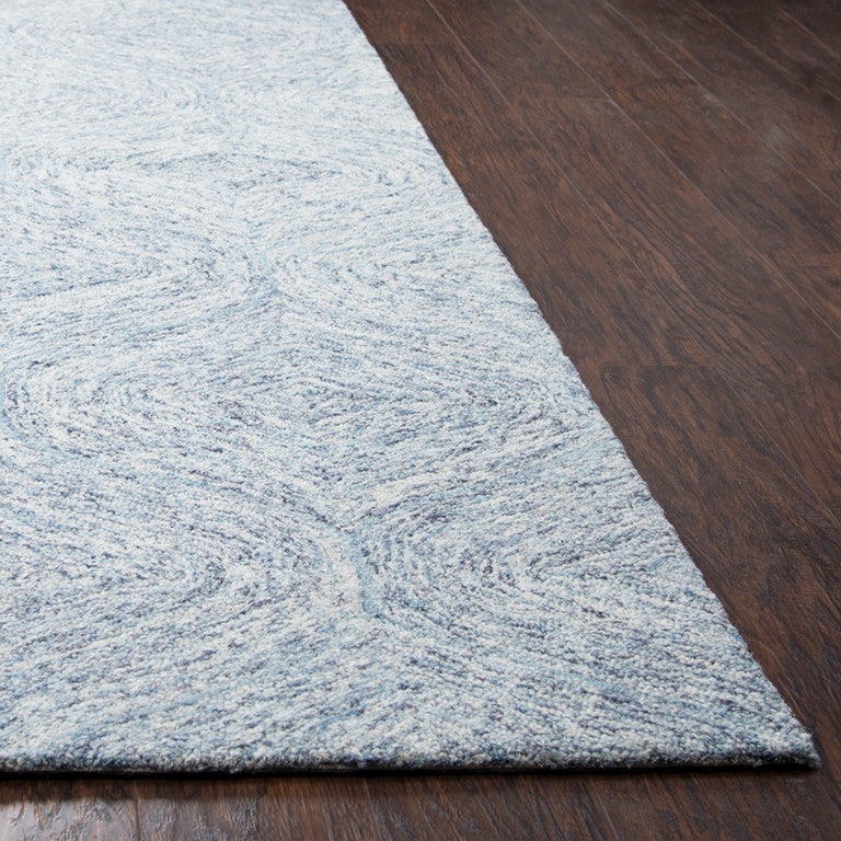 Rizzy Home BR362A Brindleton Area Rug 2'6"x8' Blue