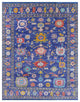 Turkish Oushak Hand-Knotted Rug 7' 10" X 9' 11" - Q15683