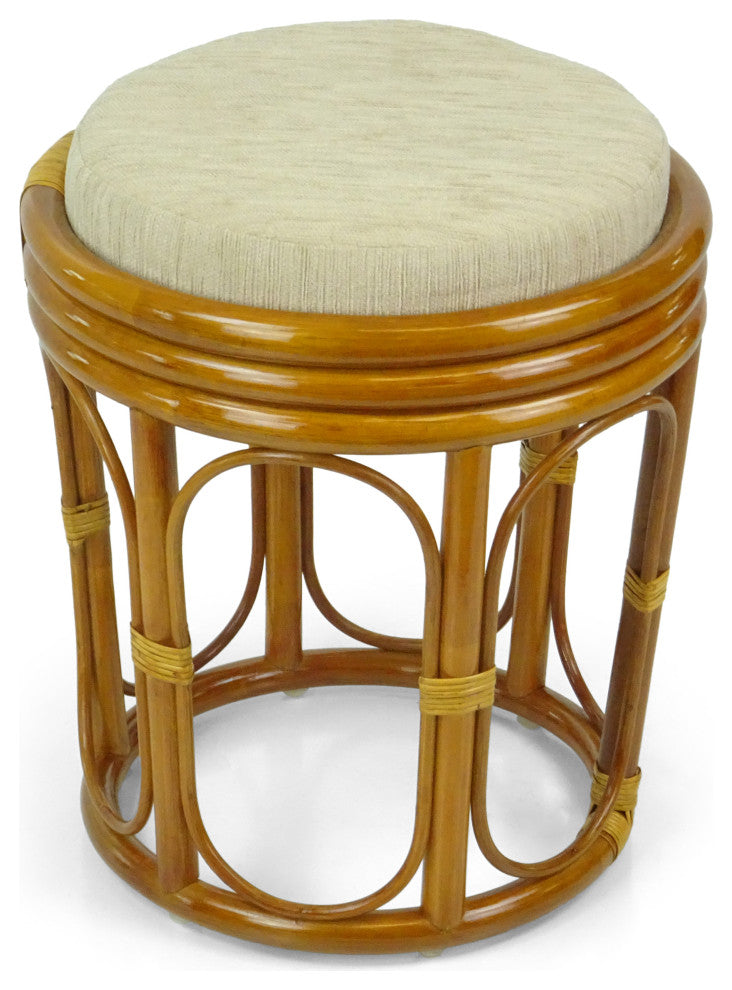 Pier Handmade Wicker Stool, Colonial