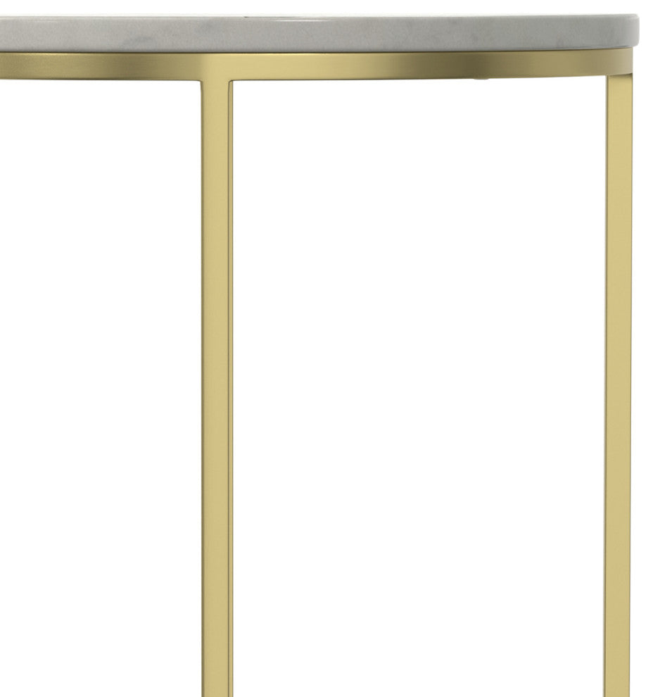 Tara Side Table, Gold