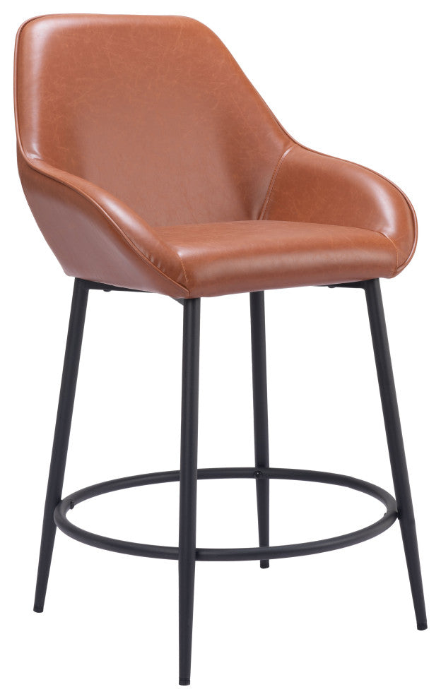 Vila Counter Stool (Set of 2) Brown
