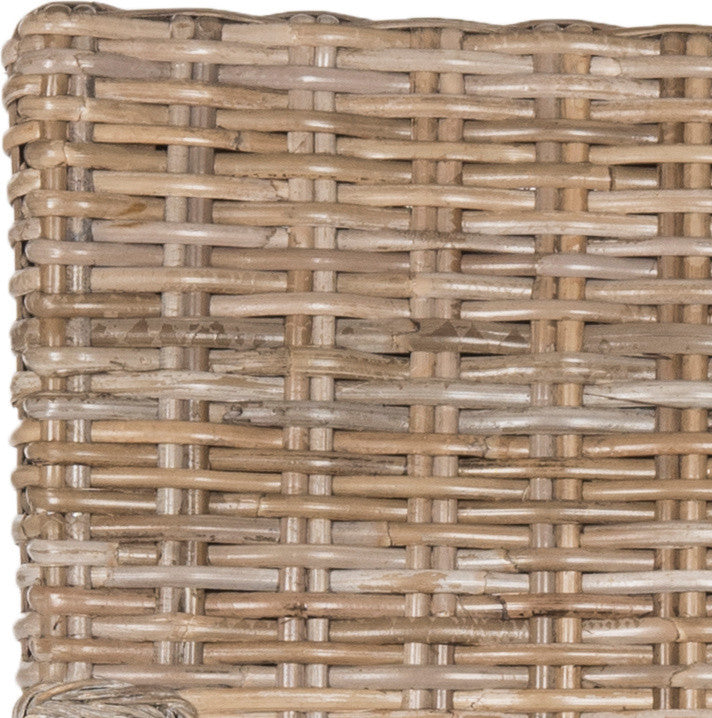 Safavieh Armando Wicker Dining Chairs, Set of 2, Natural