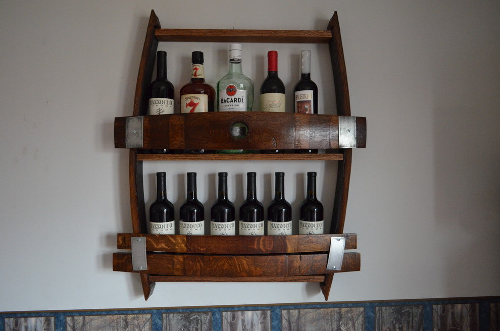 Reclaimed wine rack