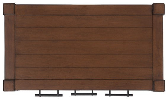 Safavieh Filbert 3 Drawer Console Table, Brown