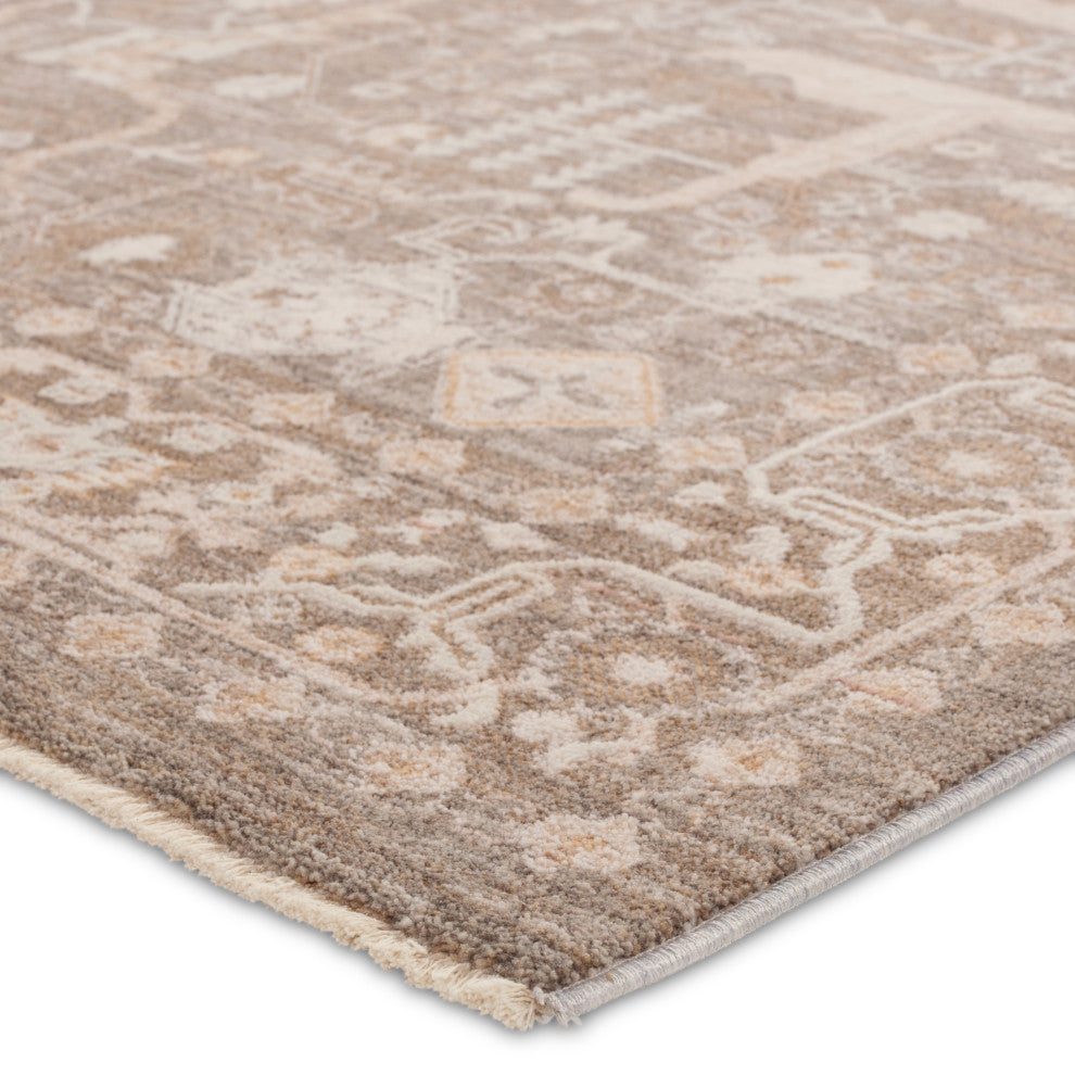 Jaipur Living Lechmere Medallion Taupe/Cream Area Rug 6'X9'