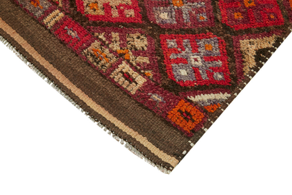 Rug N Carpet - Handmade Oriental 2' 11" x 12' 8" Tribal Runner Rug