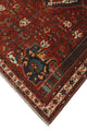 Fine Vintage Distressed Femi Red Rug