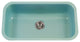 Porcela Steel Kitchen Sink, 31", Mint