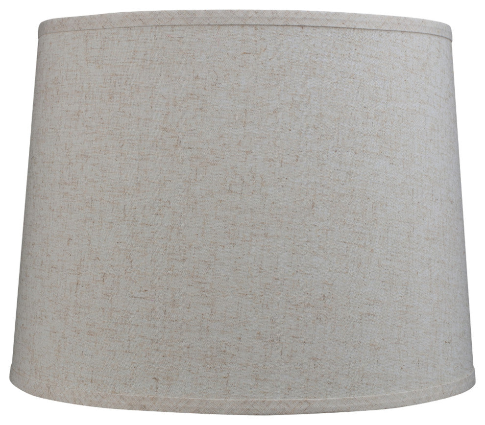 32055 Hardback Empire Shape Spider Lamp Shade, Beige, 16" wide, 14"x16"x12"