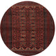 Ahgly Company Indoor Round Traditional Area Rugs, 4' Round