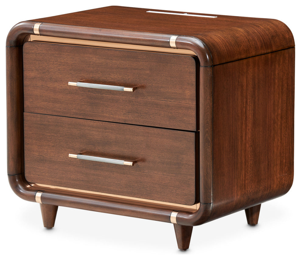 Mason Park Nightstand, Umber Brown