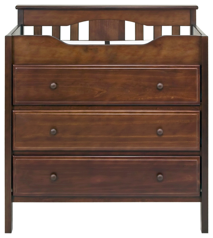 DaVinci Jayden 3-Drawer Changer, Espresso