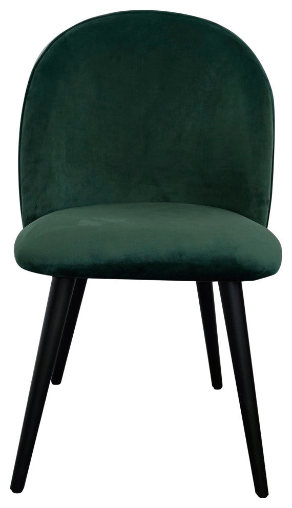 Contemporary Clarissa Dining Chair Green - M2 - Green