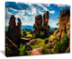 "Belogradchik City Fortress and Cliffs" Landscape Wall Artwork