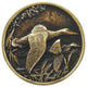 On the Wing Ducks Knob Antique Brass, Antique Brass