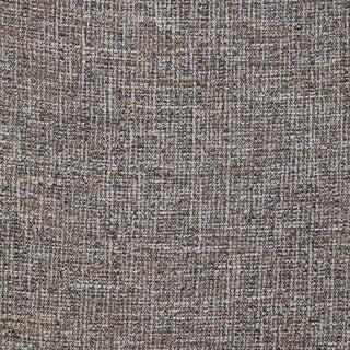 Casual Gray Brown Curved Accent Chair | Dark Exposed Wood Dining Earth Tone