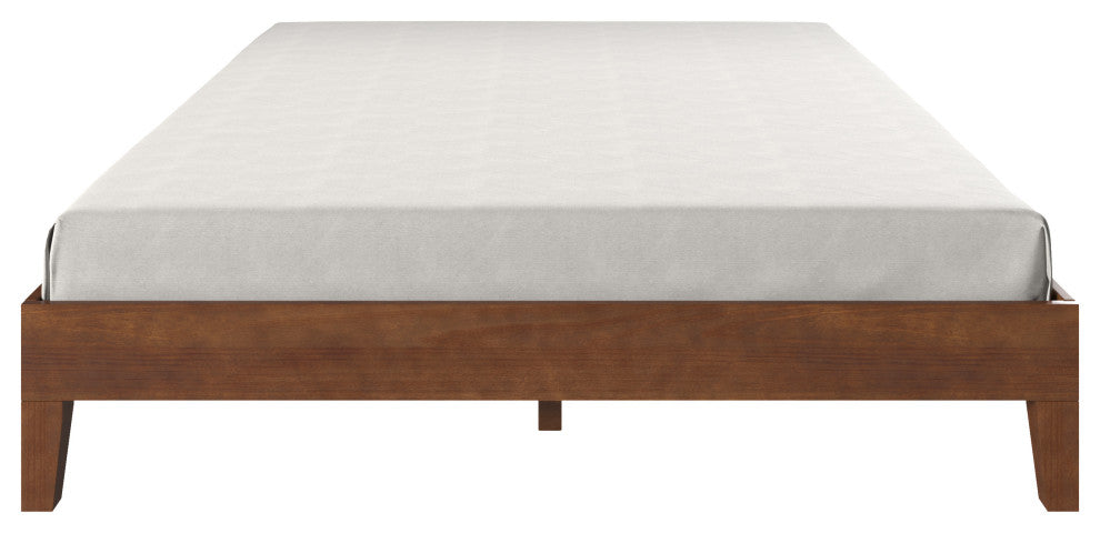 Nix Queen Platform Bed, Natural