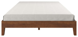 Nix Queen Platform Bed, Natural