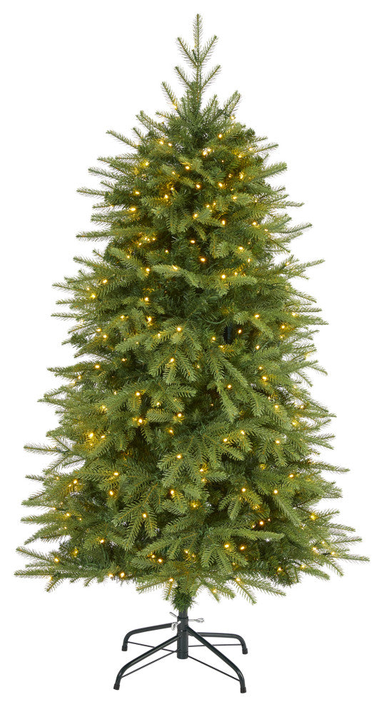 5ï¿½ Vancouver Fir ï¿½Natural Lookï¿½ Christmas Tree / 350 Clear LED Lights