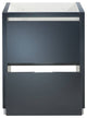 Fresca FCB8424GG Valencia 24" Dark Slate Gray Free Standing Bathroom Cabinet