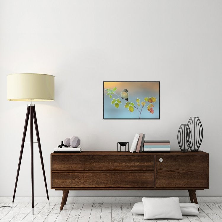 "Winter Colors" Framed Canvas Giclee by Andres Miguel Dominguez, 31x21"