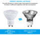 TORCHSTAR Dimmable GU10 LED Bulbs, 6.5W, Set of 6, 5000k Daylight