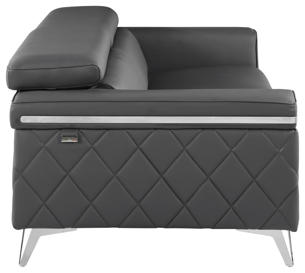 Mia Top Grain Italian Leather  Sofa