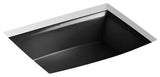 Kohler Archer Under-Mount Bathroom Sink, Black