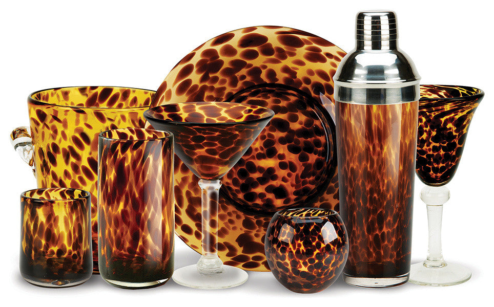 Tortoise Rocks Old Fashioned Glass, Set of 4