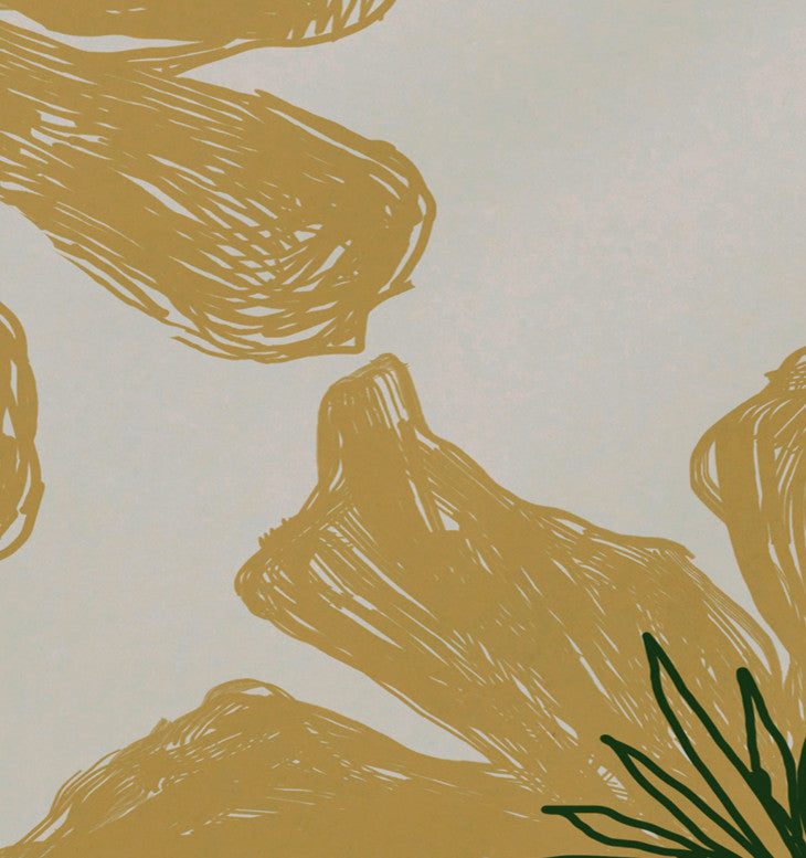 Polyester Placement, Floral, Set of 4