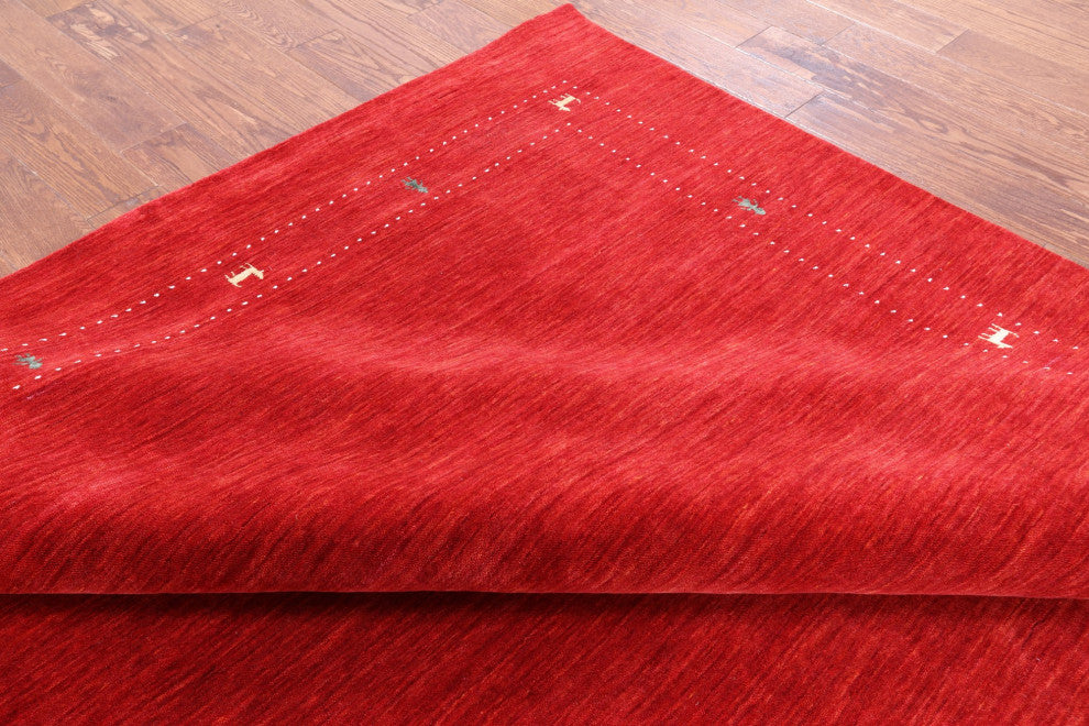 Hand Knotted Persian Gabbeh Rug 8' 0" X 10' 0" Q6996