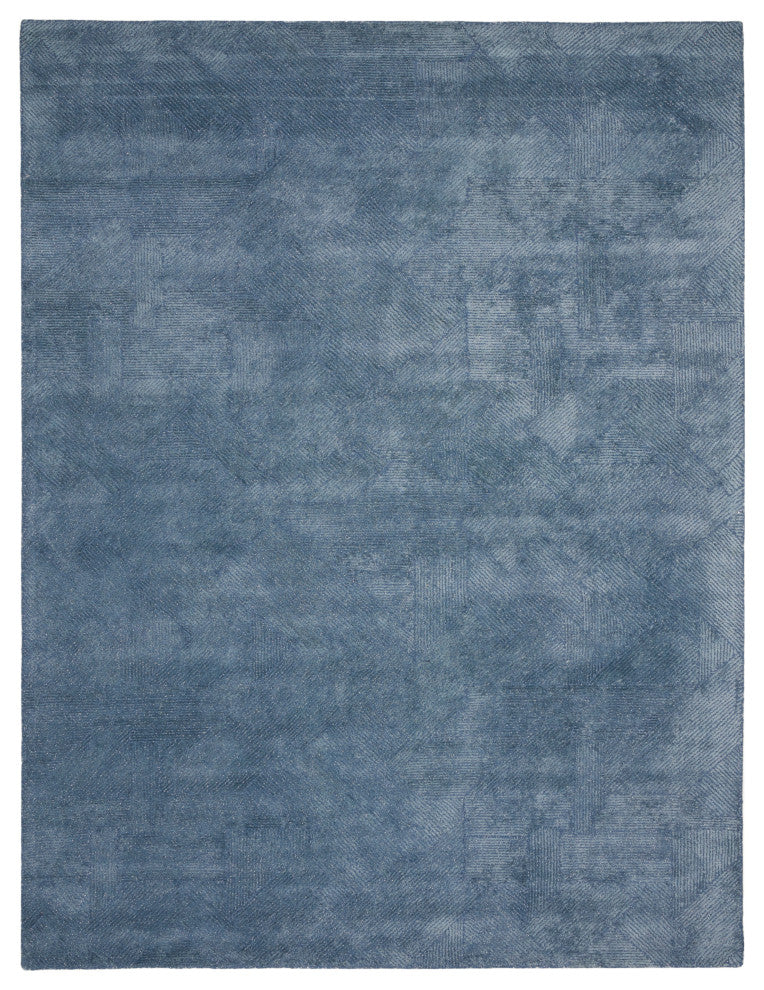 Michael Amini Ma30 Star 7'9" x 9'9" Blue Modern Indoor Rug