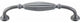 Tuscany Small D Pull - Pewter Light, TKM147