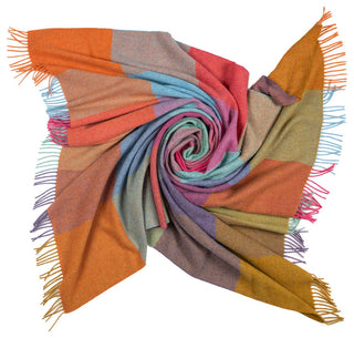 Southampton Home Kaleidoscope Merino Wool   Throw