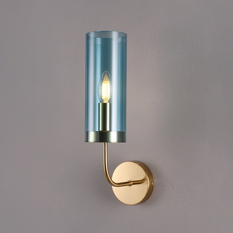 Creative Wall Lamp in European Style for Living Room, Bedroom, Blue