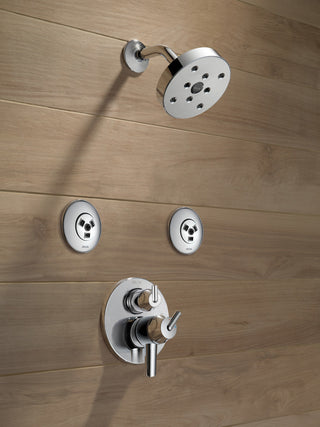 Delta HydraChoice Round Body Spray Trim, Chrome, T50010