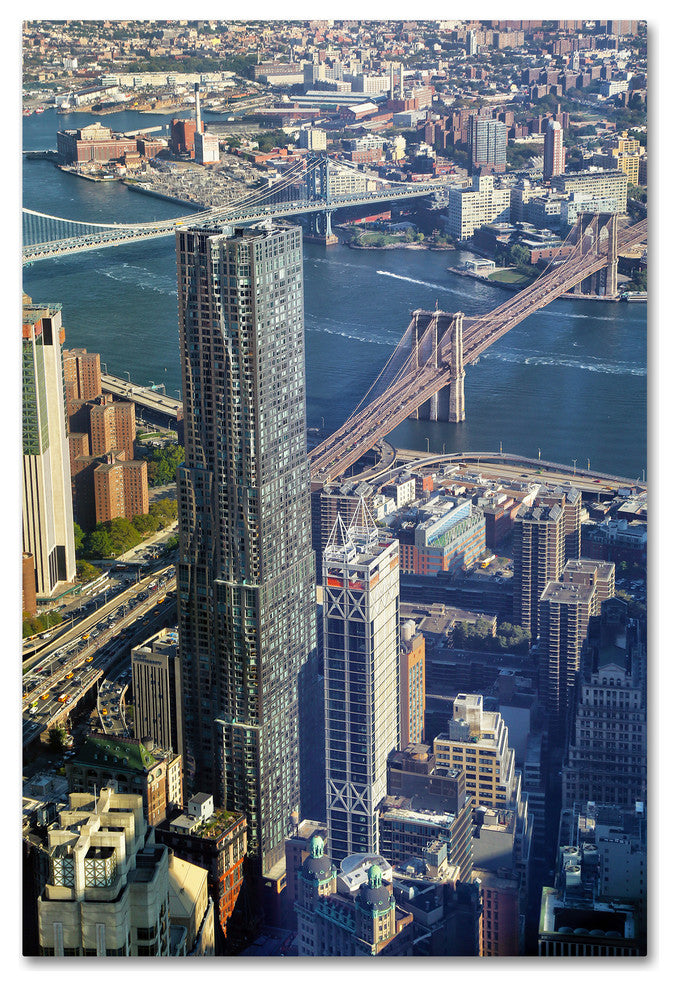 CATeyes 'Beekman Tower Brooklyn Bridge' Canvas Art, 30x47