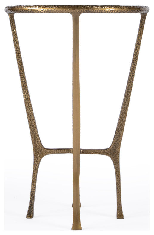 Switlania Marble Accent Table, White