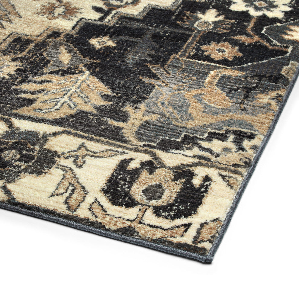 Wynnlow Navy 9'6" x 13'1" Rectangle Area Rug