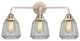 288-3W-PN-G142 Chatham 3 Light 24" Bath Vanity Light, Polished Nickel